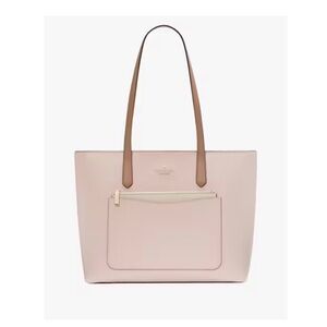 Kate Spade Blush and Tan Tote Bag
